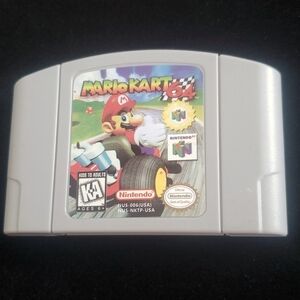 Mario Kart for N64 Nintendo 64 !! Fun great Racing!! Tested!